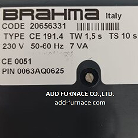 BRAHMA TYPE CE 191.4 TW 1,5s TS 10s